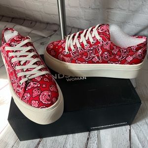 Bandanna platform sneaker from Windsor Smith